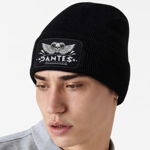 Dantes Cuffed Beanie sapka - fehér logóval